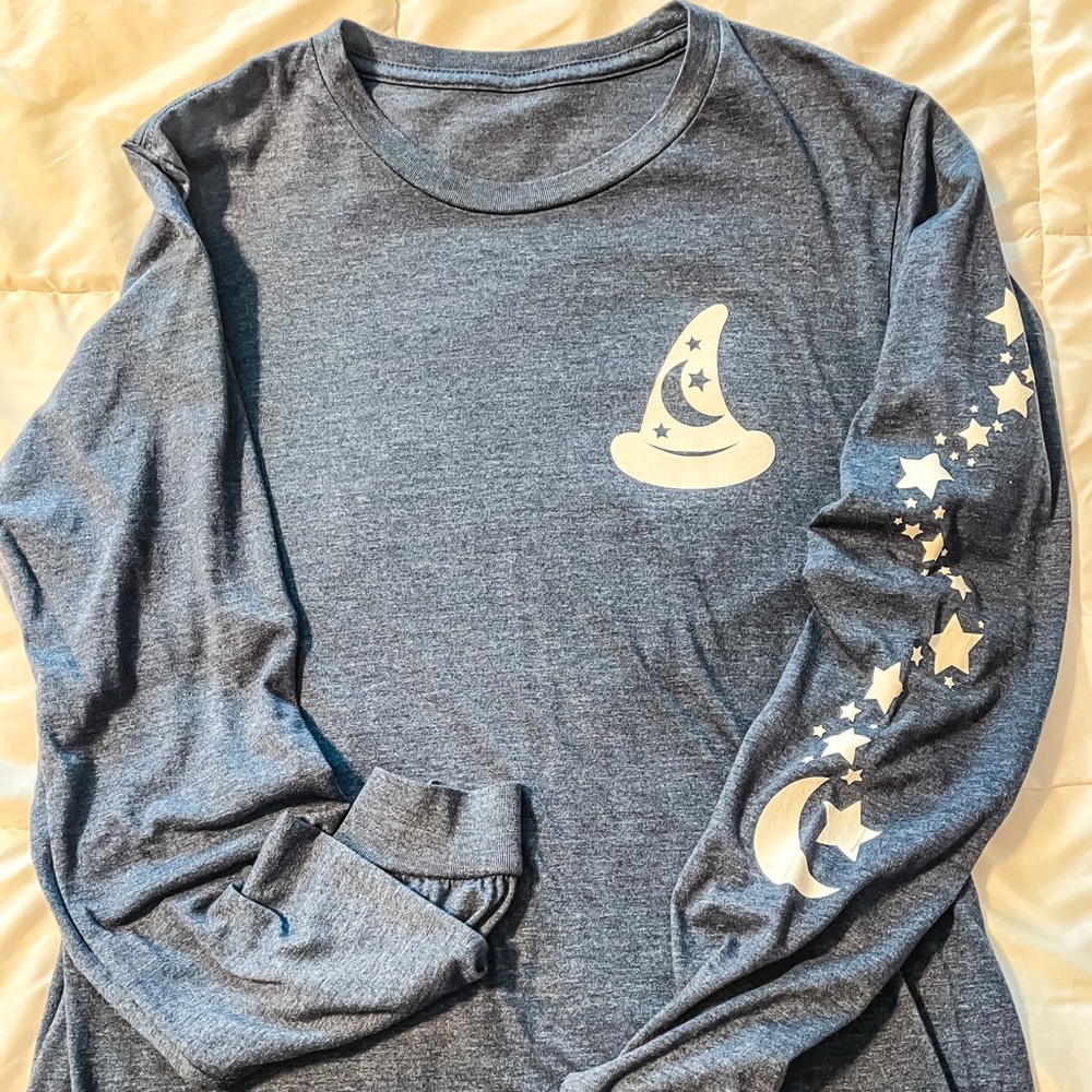 Sorcerer Mickey long sleeve shirt